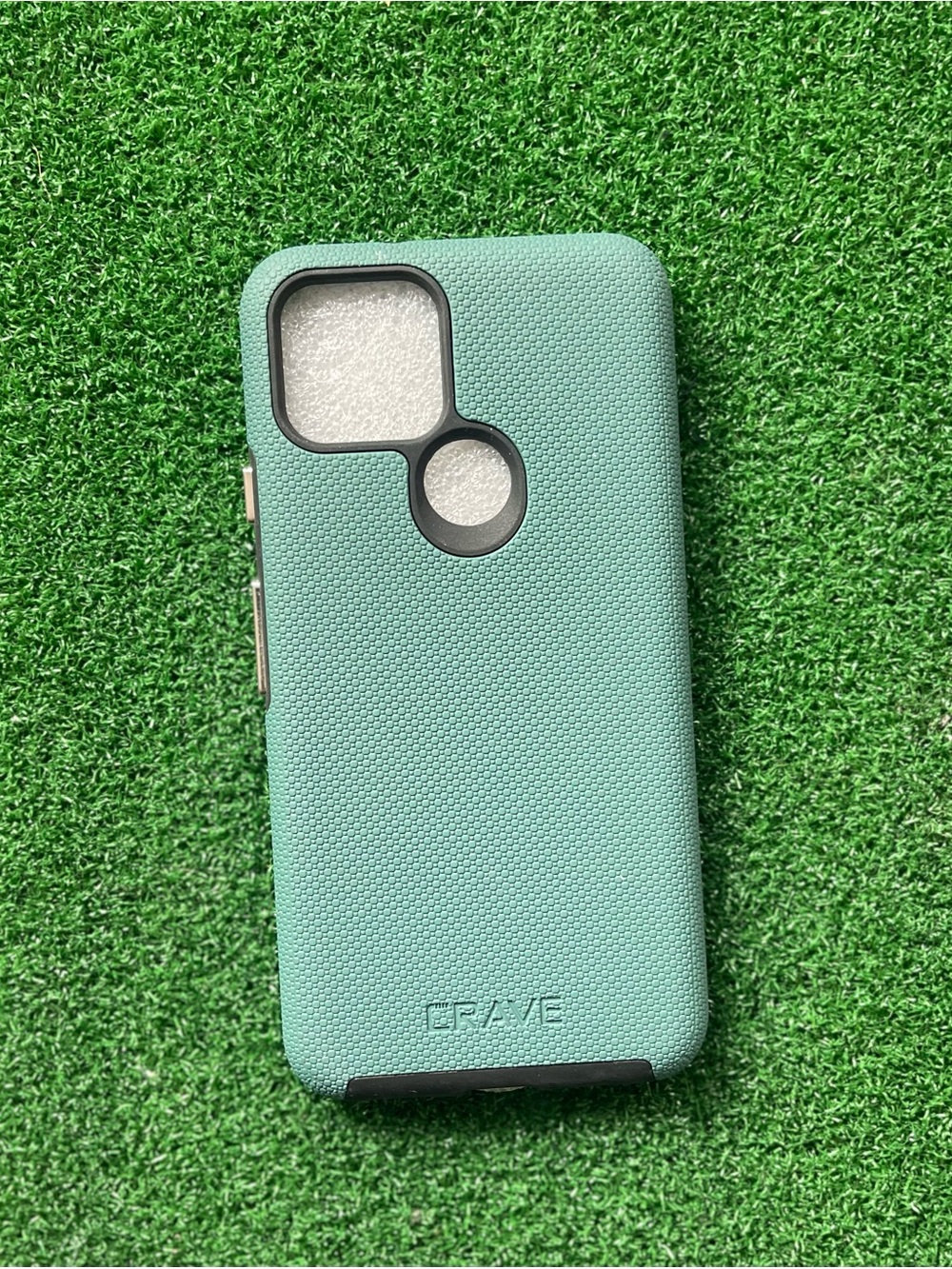 rave Mint Green Textured Protective Phone Case